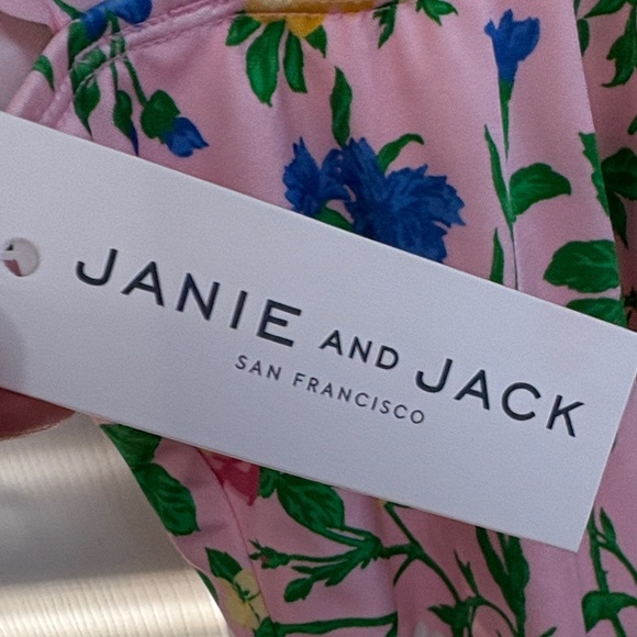 Janie And Jack Floral Ruffle Swimsuit - Picture 8 of 8